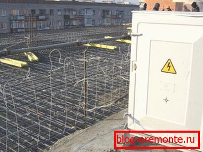 Riscaldamento in calcestruzzo in inverno: l'uso di additivi