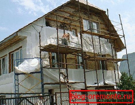 Come isolare la facciata della casa